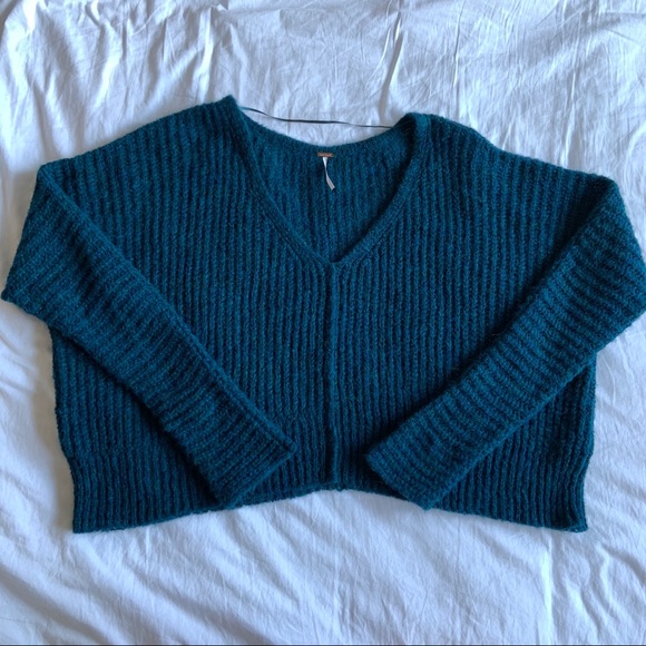 Free People Moonbeam V-Neck Sweater - Picture 3 of 5